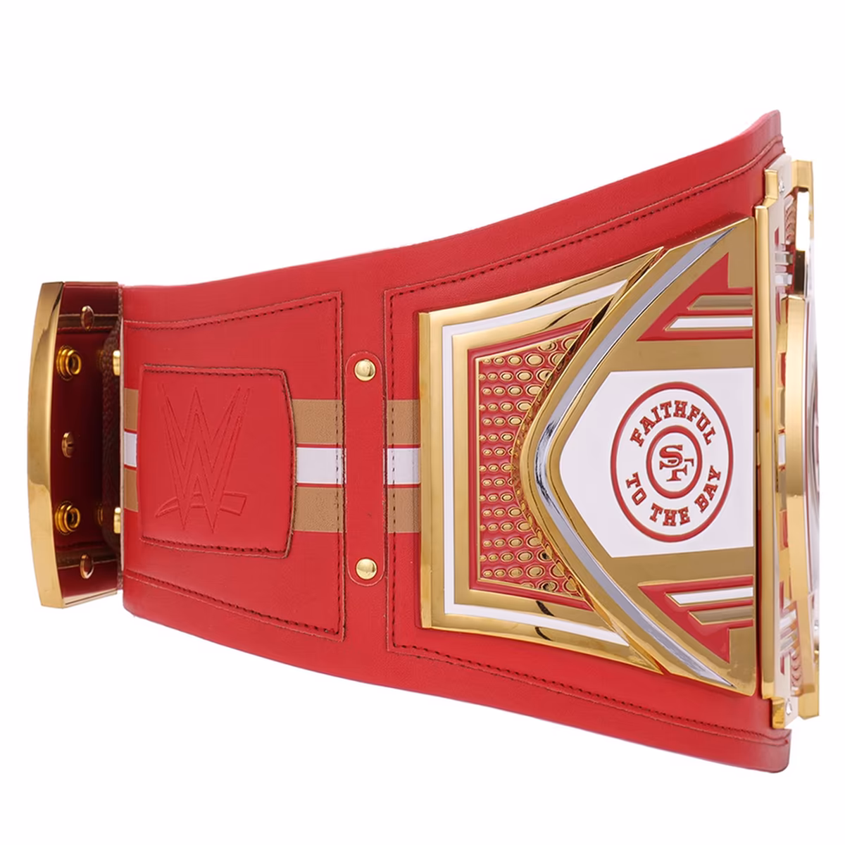 San Francisco 49ers WWE Legacy Title Belt 3 San Francisco 49ers WWE Legacy Title Belt