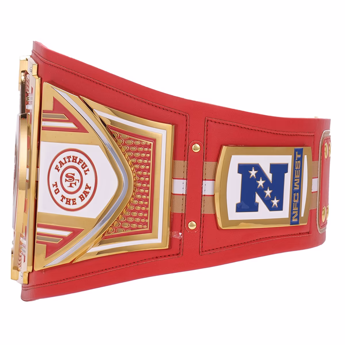 San Francisco 49ers WWE Legacy Title Belt 4 San Francisco 49ers WWE Legacy Title Belt
