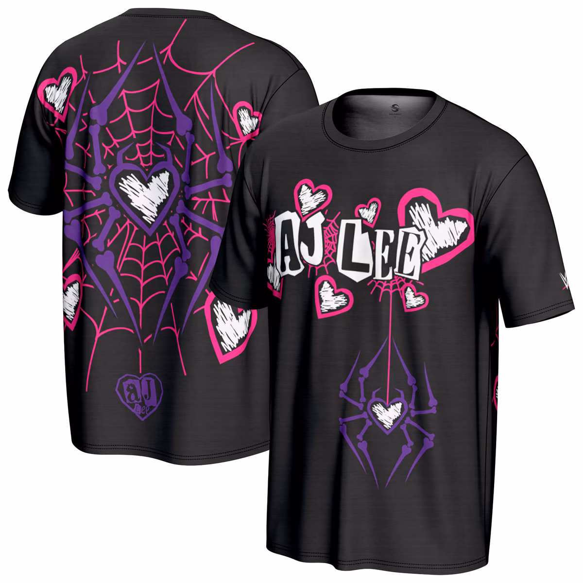 Youth ProSphere Black AJ Lee Spider Web T-Shirt