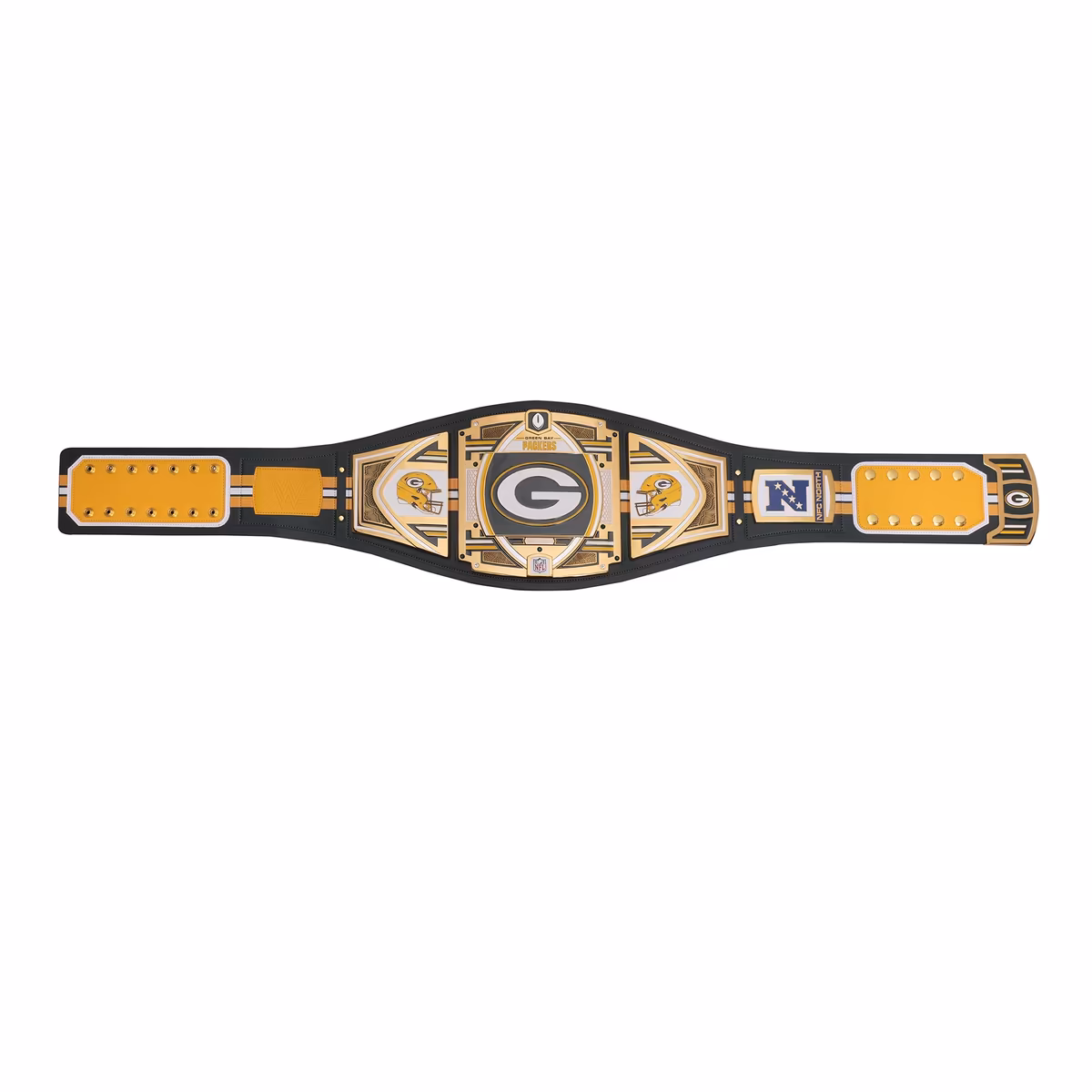 Green Bay Packers WWE Legacy Title Belt 7 Green Bay Packers WWE Legacy Title Belt