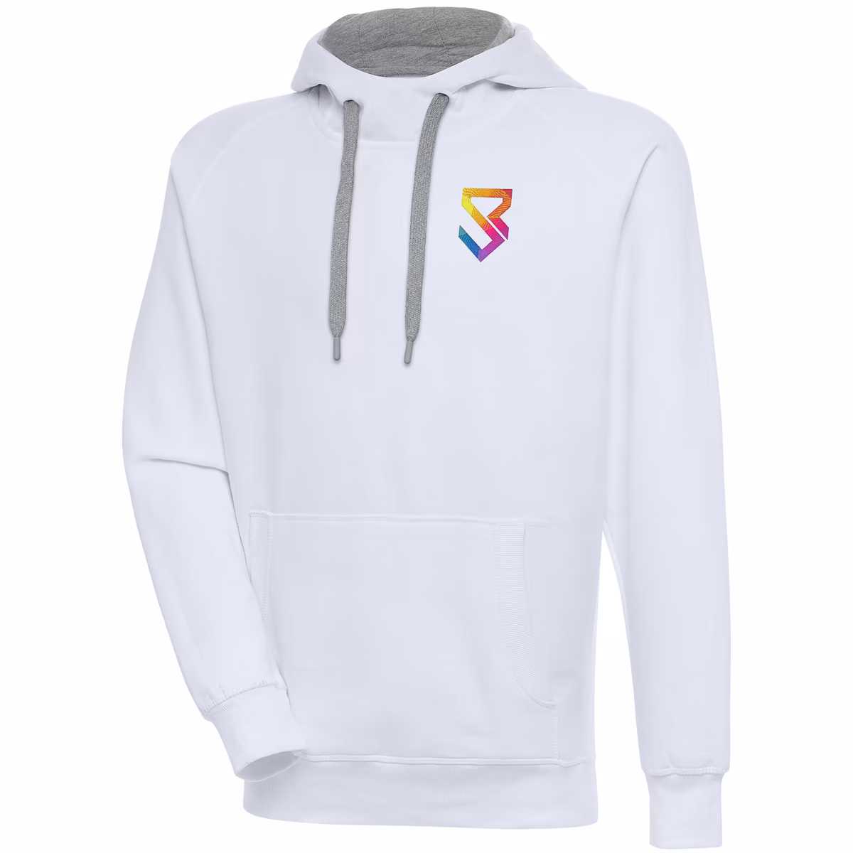 Men's Antigua White Seth "Freakin" Rollins Victory Pullover Hoodie 1 Men's Antigua White Seth "Freakin" Rollins Victory Pullover Hoodie