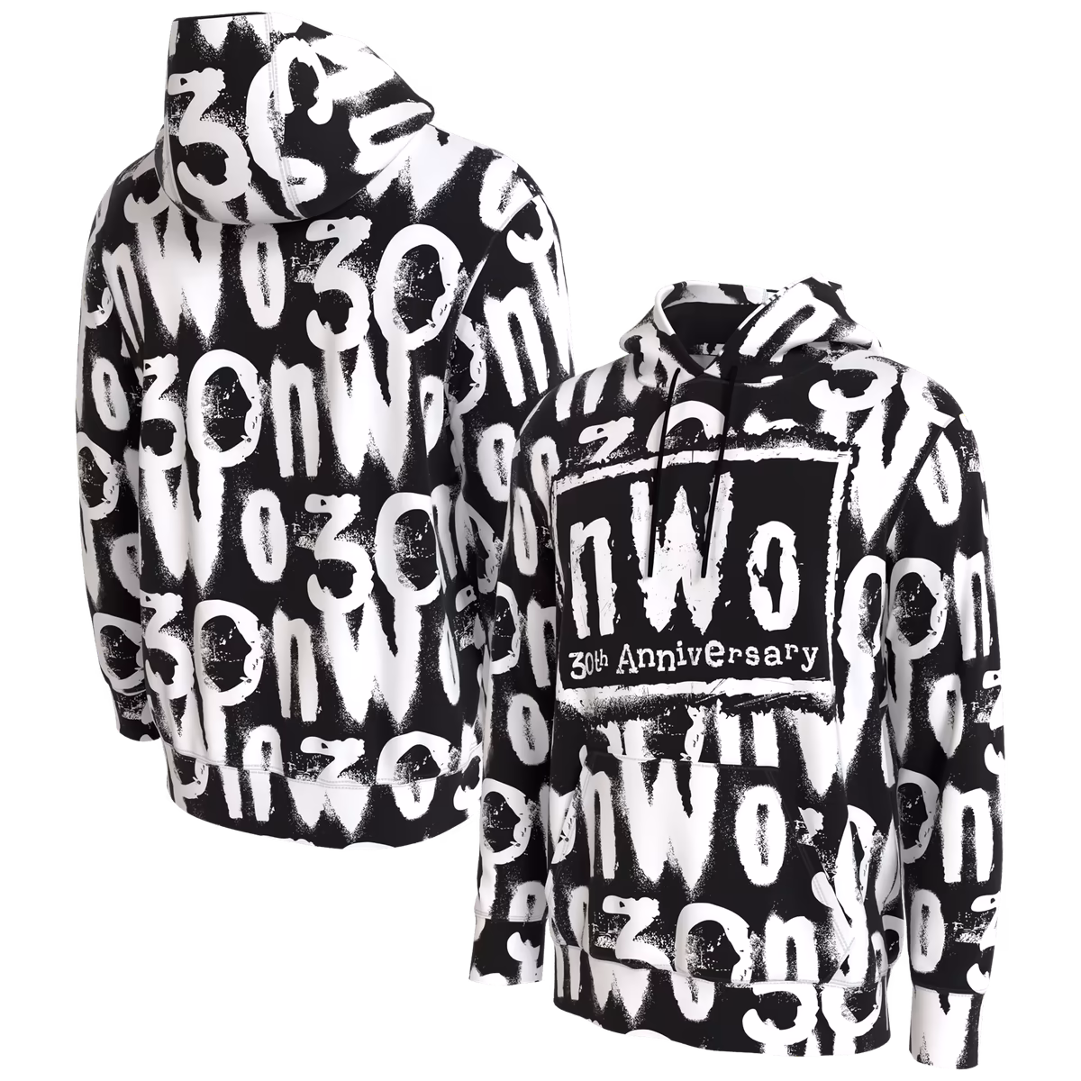 Youth ProSphere Black nWo 30th Anniversary Hoodie 2 Youth ProSphere Black nWo 30th Anniversary Hoodie