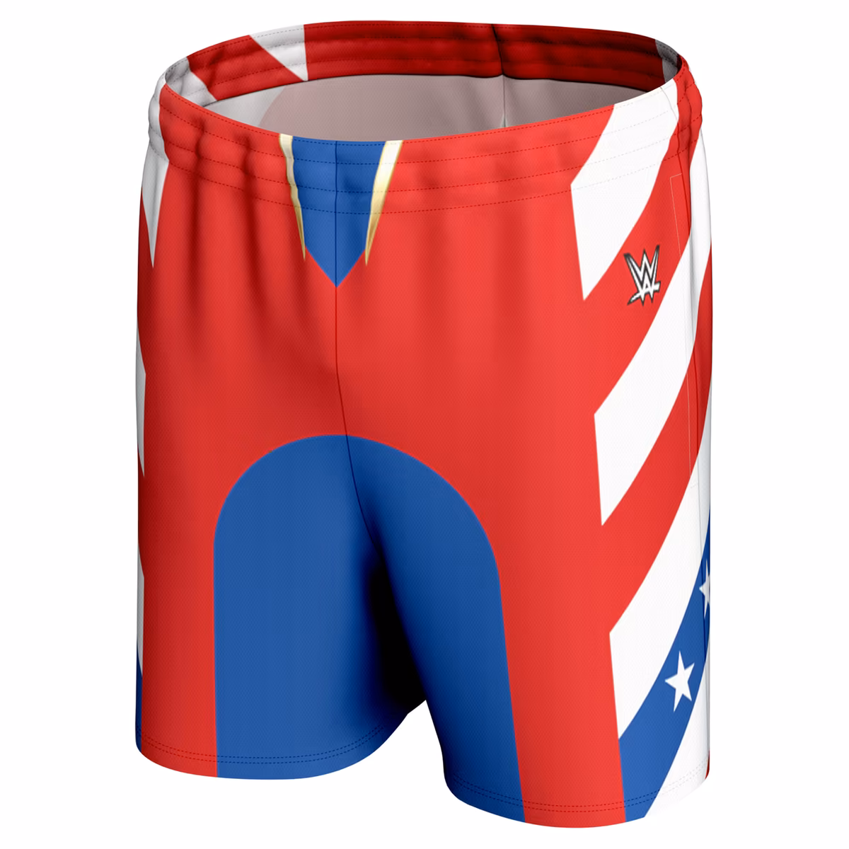 Men's ProSphere White/Red/Blue El Grande Americano Heritage In-Ring Shorts 3 Men's ProSphere White/Red/Blue El Grande Americano Heritage In-Ring Shorts
