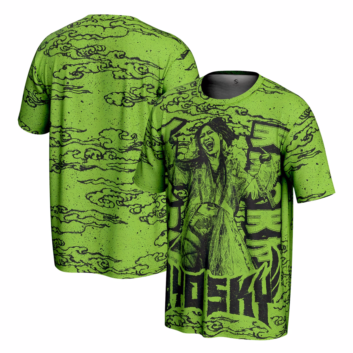 Youth ProSphere Green IYO SKY Emote T-Shirt 3 Youth ProSphere Green IYO SKY Emote T-Shirt