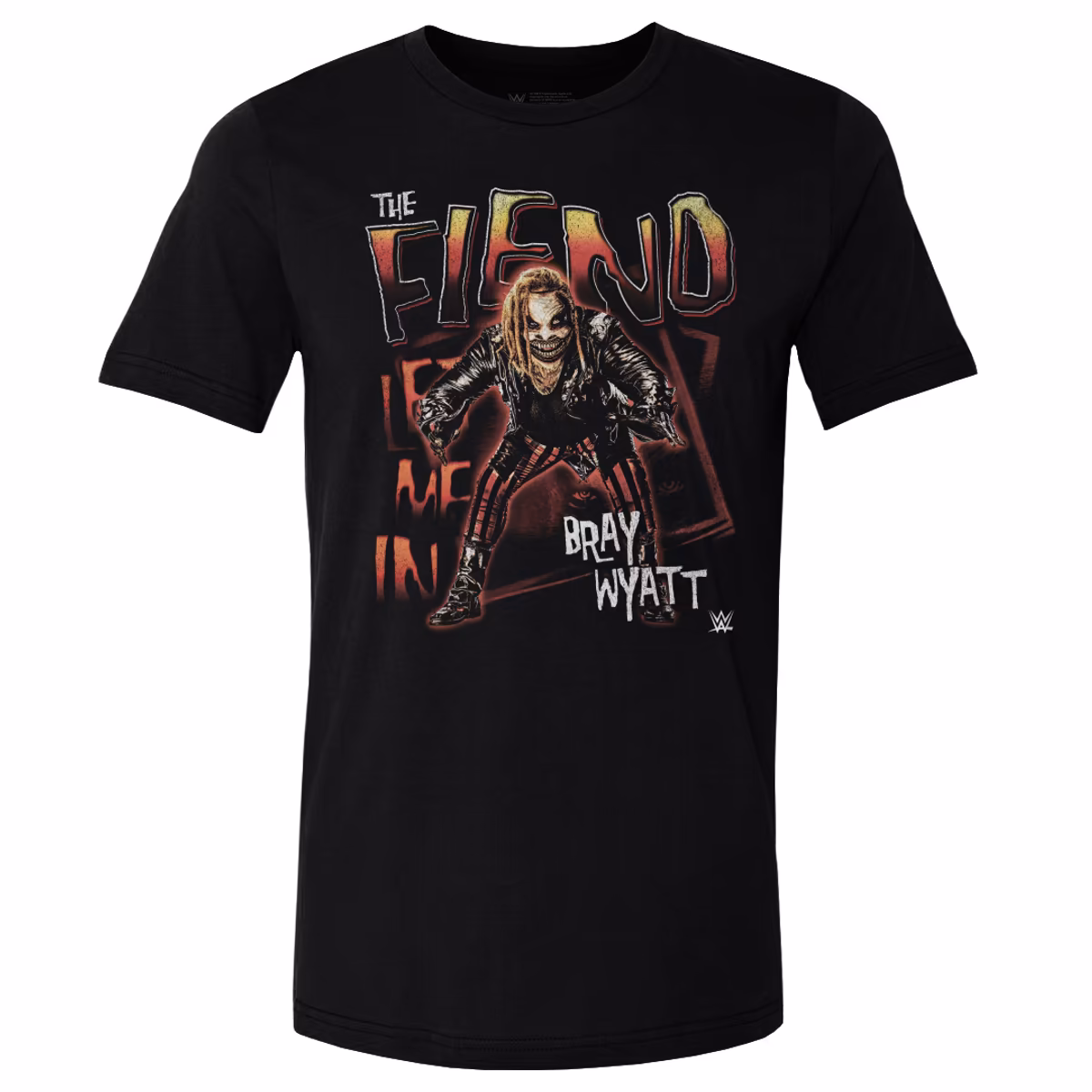 Men's 500 Level Black Bray Wyatt Let Me In T-Shirt 2 Men's 500 Level Black Bray Wyatt Let Me In T-Shirt
