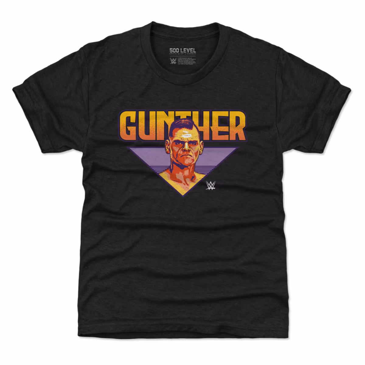 Youth 500 Level Heather Black Gunther Comic T-Shirt 2 Youth 500 Level Heather Black Gunther Comic T-Shirt