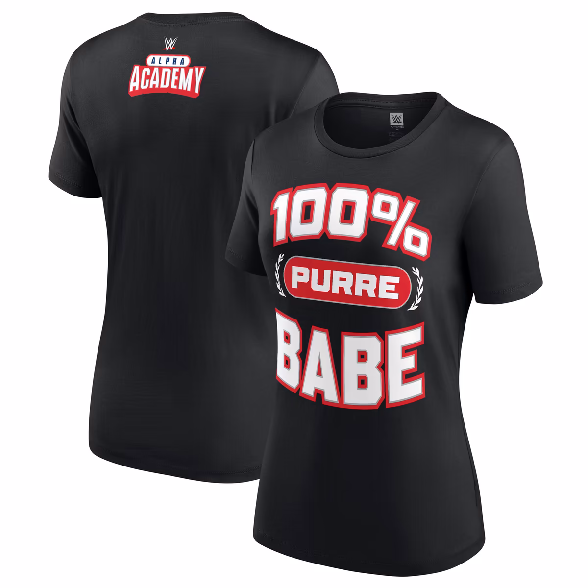 Women's Black Alpha Academy 100% Purre Babe T-Shirt 8 Women's Black Alpha Academy 100% Purre Babe T-Shirt