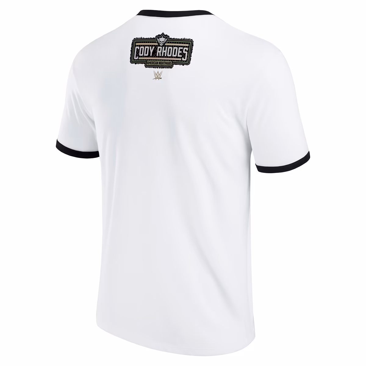 Men's White/Black Cody Rhodes Captain Rhodes Ringer T-Shirt 4 Men's White/Black Cody Rhodes Captain Rhodes Ringer T-Shirt