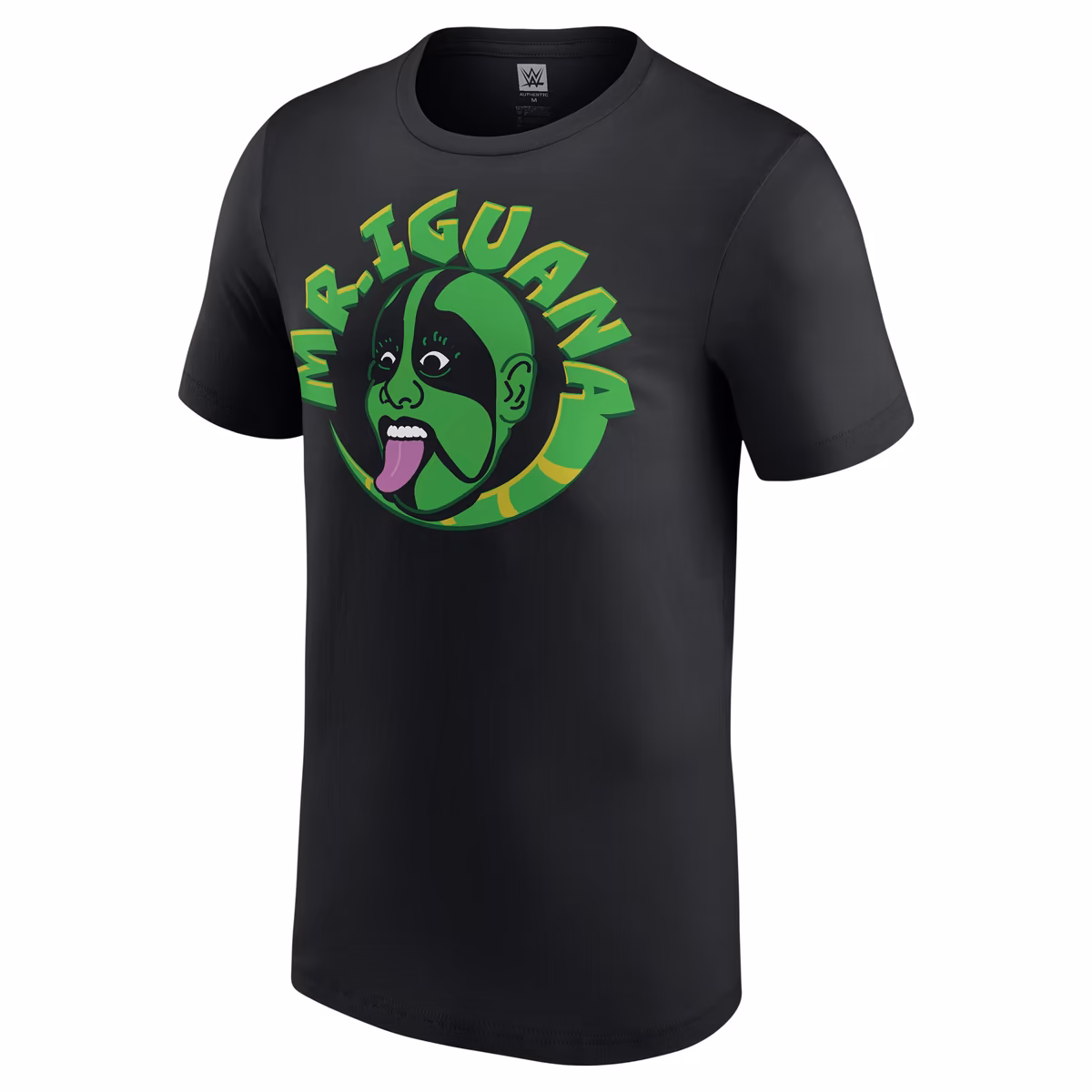 Men's Black Mr. Iguana AAA Logo T-Shirt 3 Men's Black Mr. Iguana AAA Logo T-Shirt