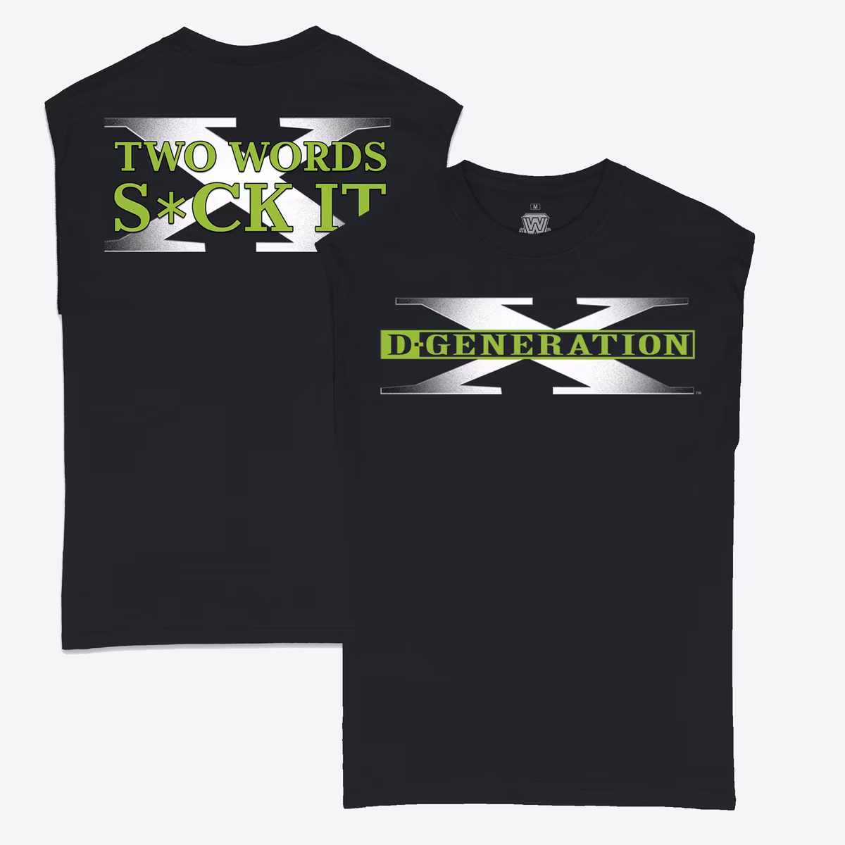 Men's Ripple Junction Black D-Generation X DX Logo Green Type Muscle T-Shirt 2 Men's Ripple Junction Black D-Generation X DX Logo Green Type Muscle T-Shirt