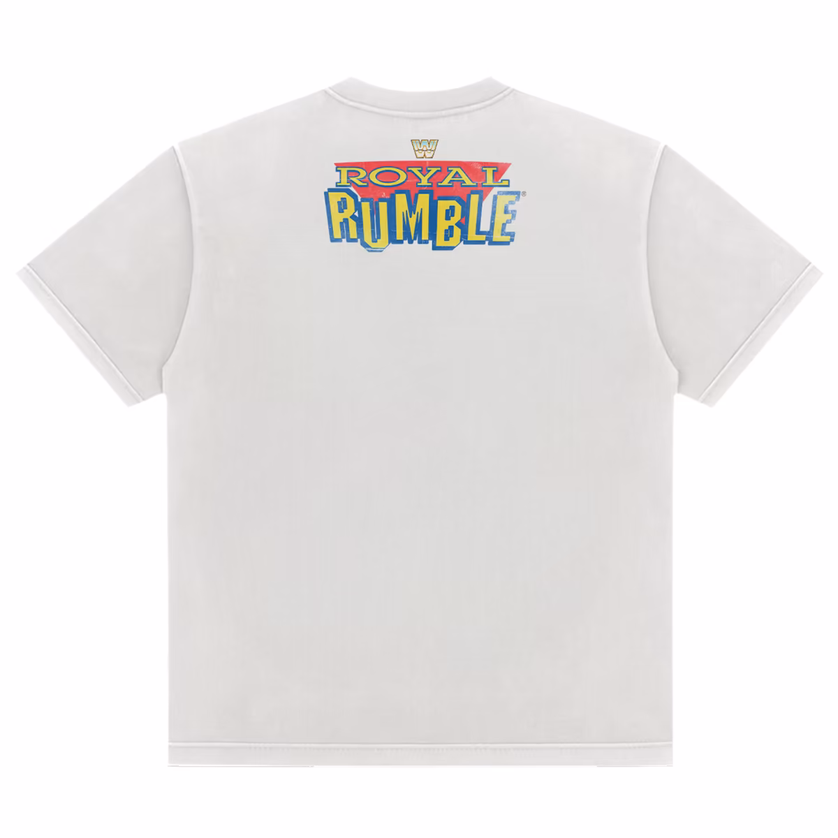 Men's White Shawn Michaels Royal Rumble 1996 Boxy T-Shirt 3 Men's White Shawn Michaels Royal Rumble 1996 Boxy T-Shirt