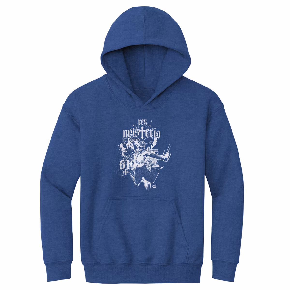 Youth 500 Level Heather Royal Rey Mysterio Mono Hoodie 2 Youth 500 Level Heather Royal Rey Mysterio Mono Hoodie