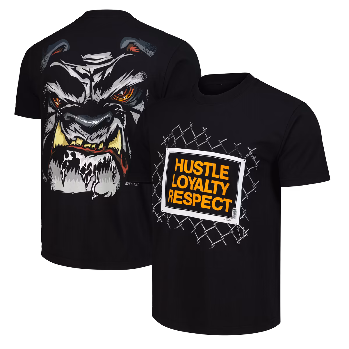 Men's Black John Cena Beware of Dog Oversized Boxy T-Shirt