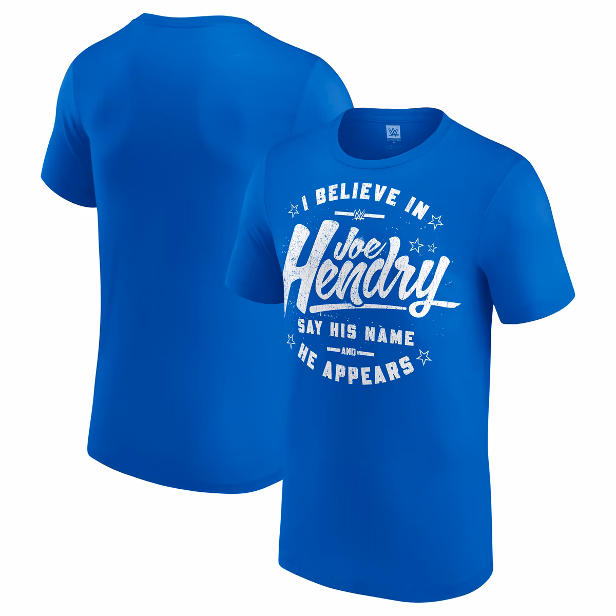 Men's Blue Joe Hendry I Believe In JH T-Shirt