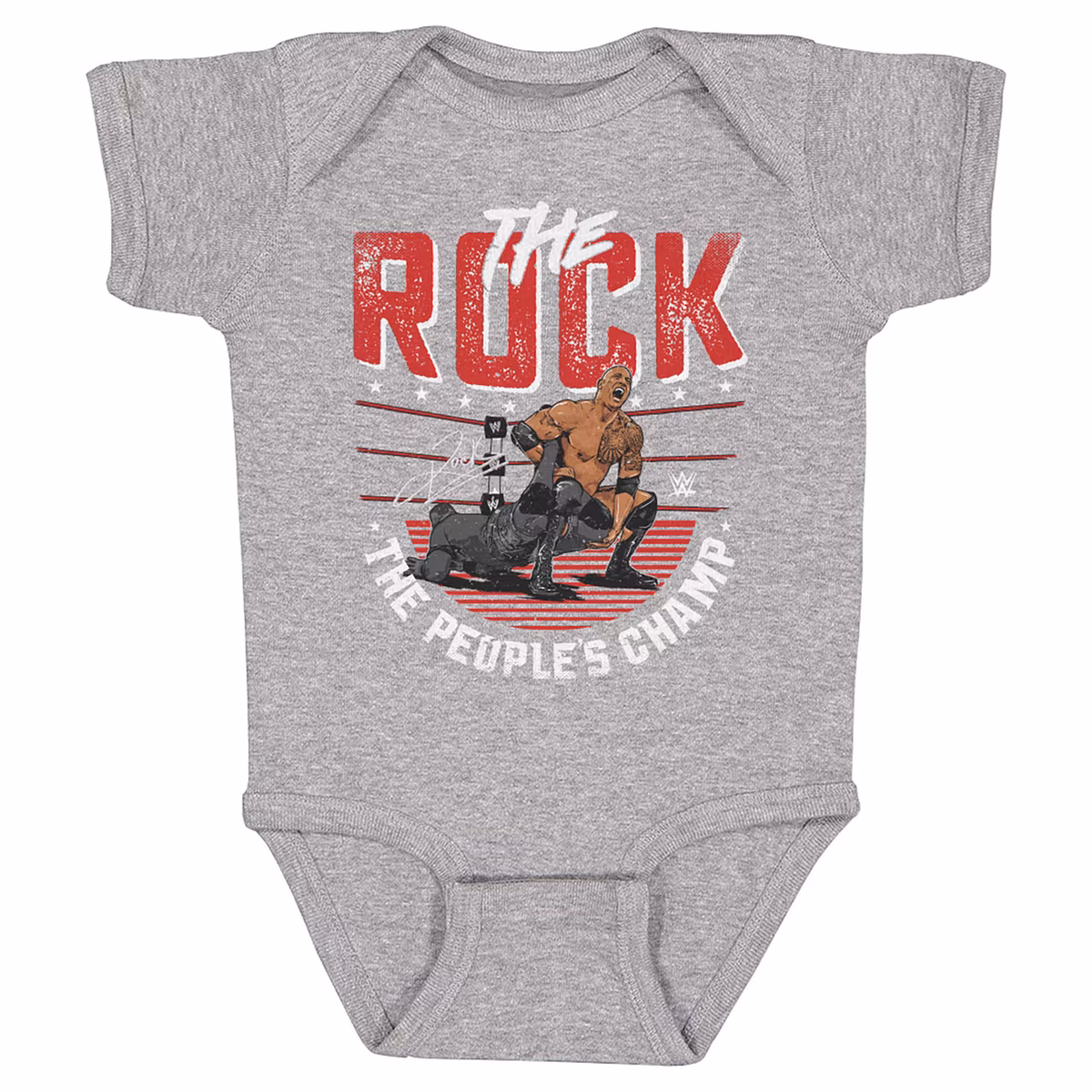 Infant 500 Level Heather Gray The Rock Sharpshooter Bodysuit 5 Infant 500 Level Heather Gray The Rock Sharpshooter Bodysuit