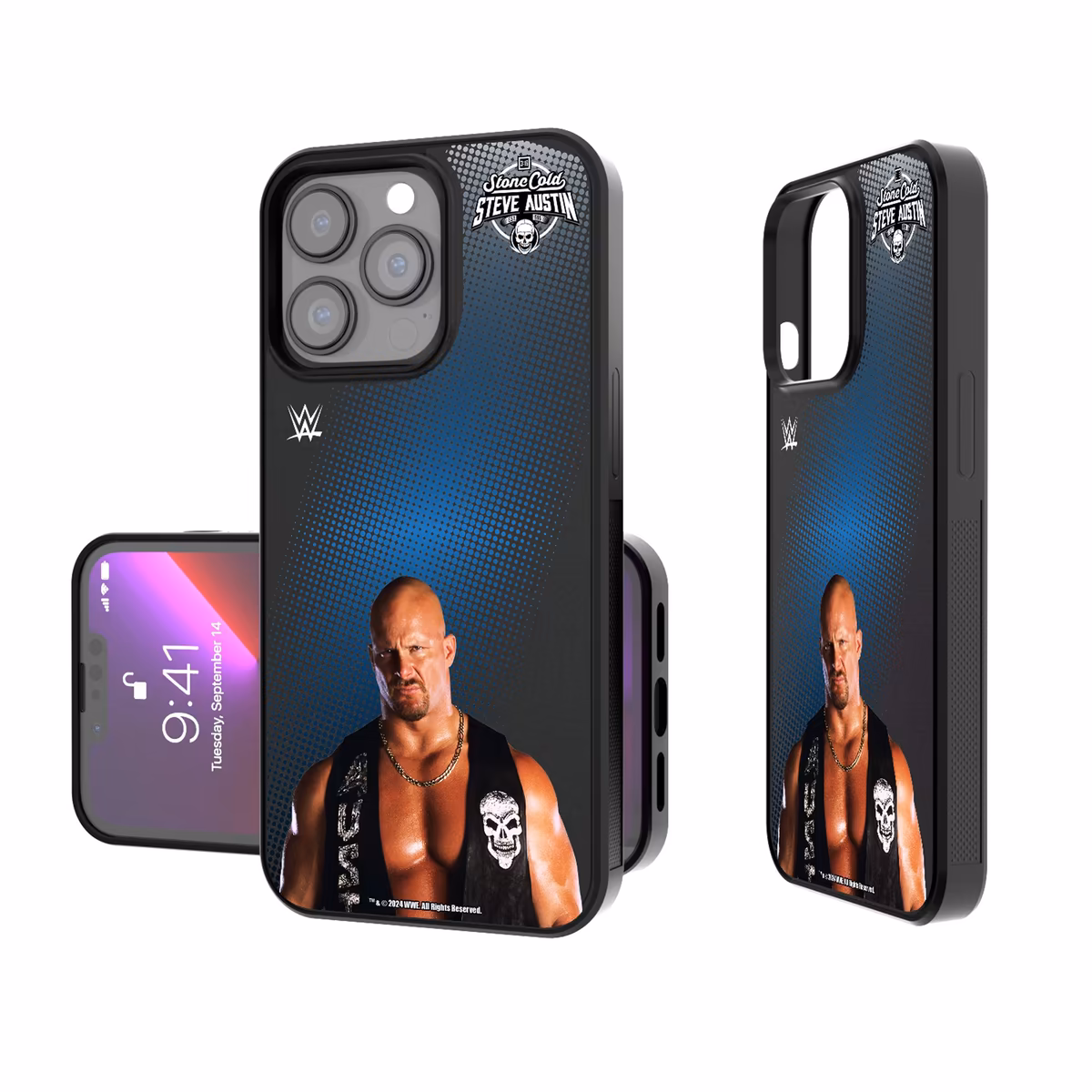 Keyscaper  "Stone Cold" Steve Austin  Bump Case with 8.2ft Drop Protection