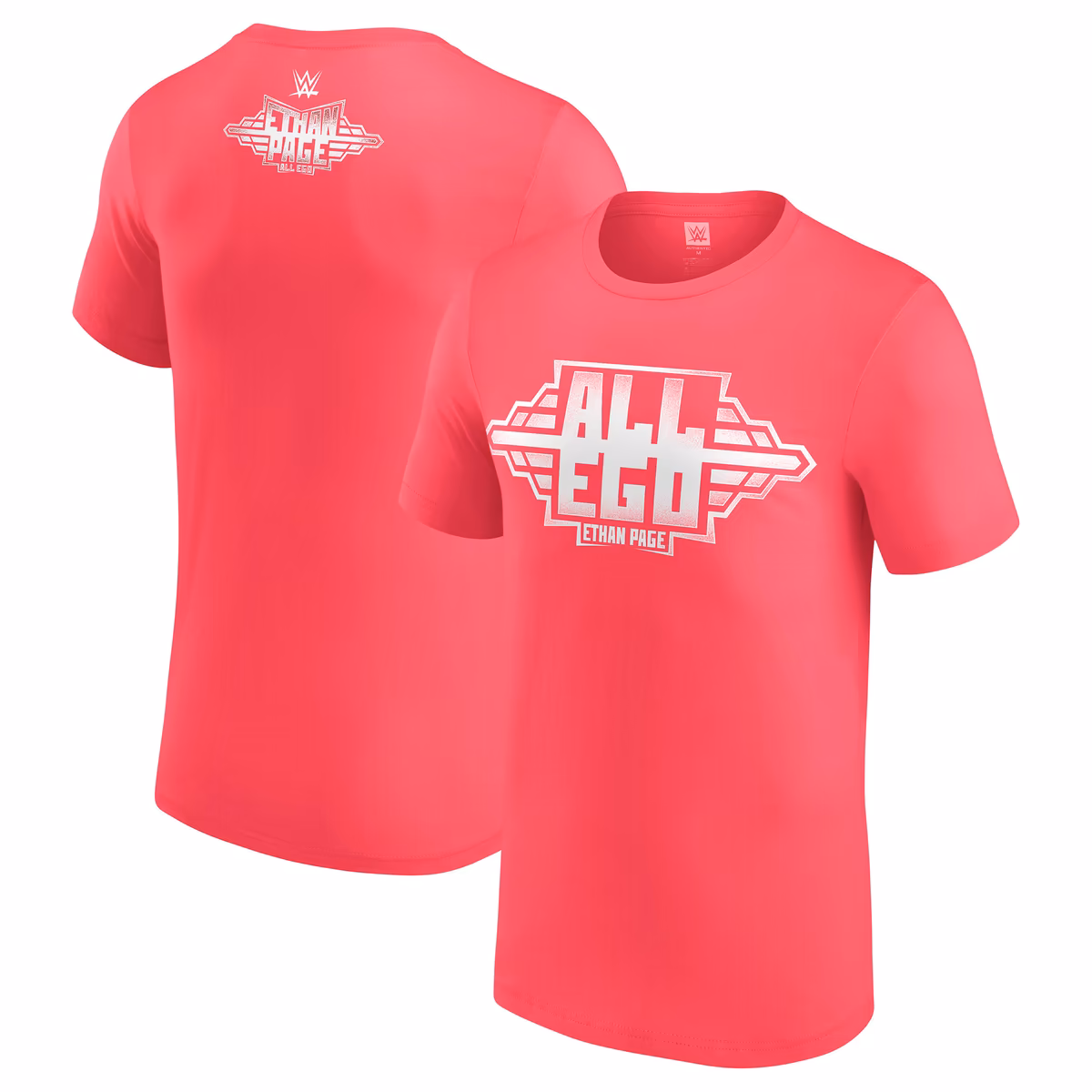 Men's Red Ethan Page All Ego T-Shirt 2 Men's Red Ethan Page All Ego T-Shirt