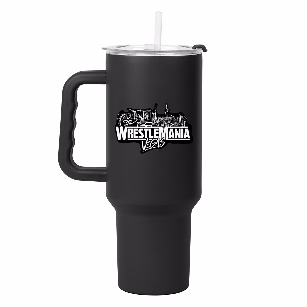 WrestleMania Annual 42 40oz. Powder Coat Tumbler 8 WrestleMania Annual 42 40oz. Powder Coat Tumbler