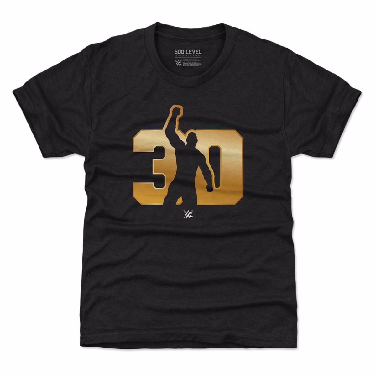 Youth 500 Level Black The Rock 30 Years Logo T-Shirt 2 Youth 500 Level Black The Rock 30 Years Logo T-Shirt