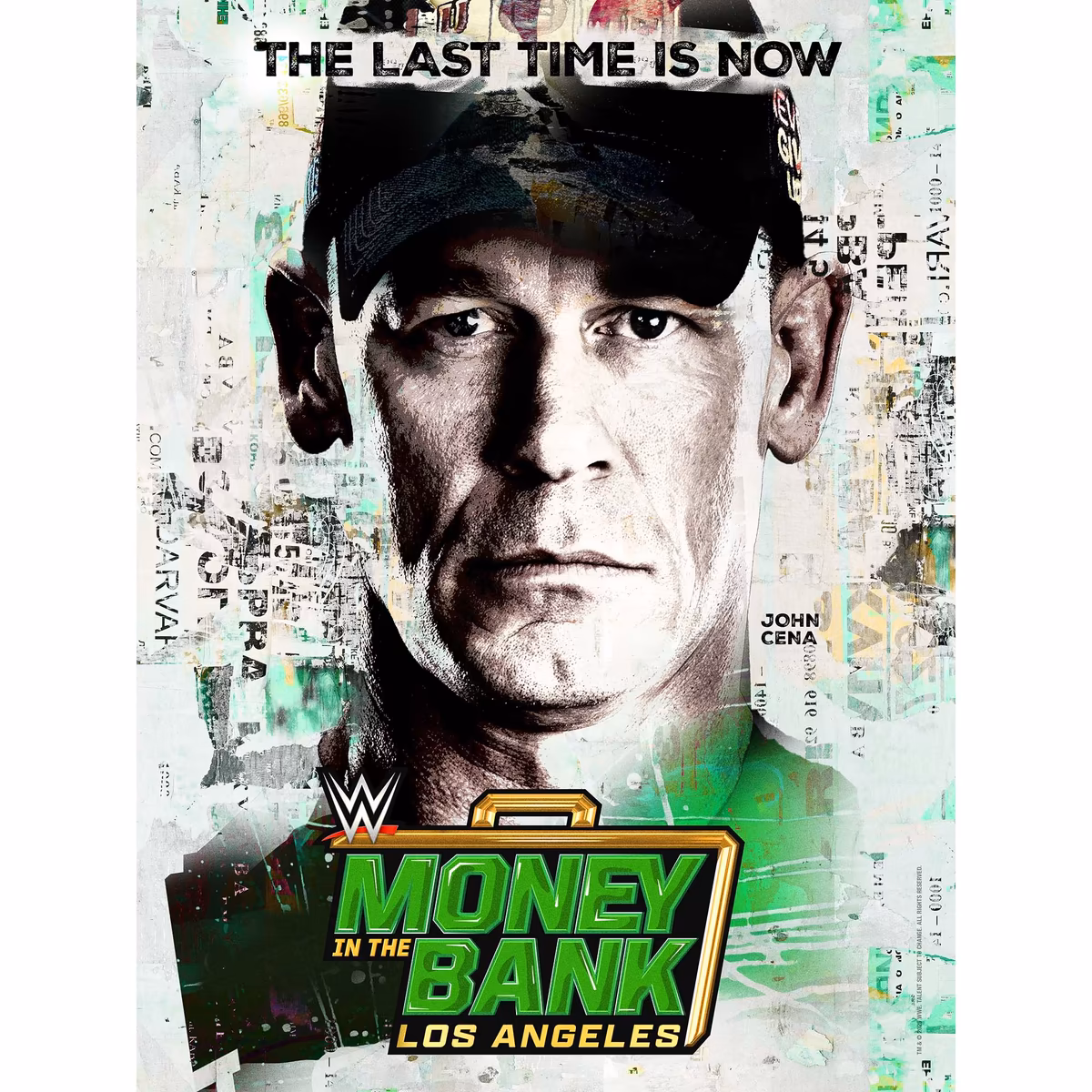 2025 Money In The Bank WWE 18" x 24" Event Poster Art Photograph