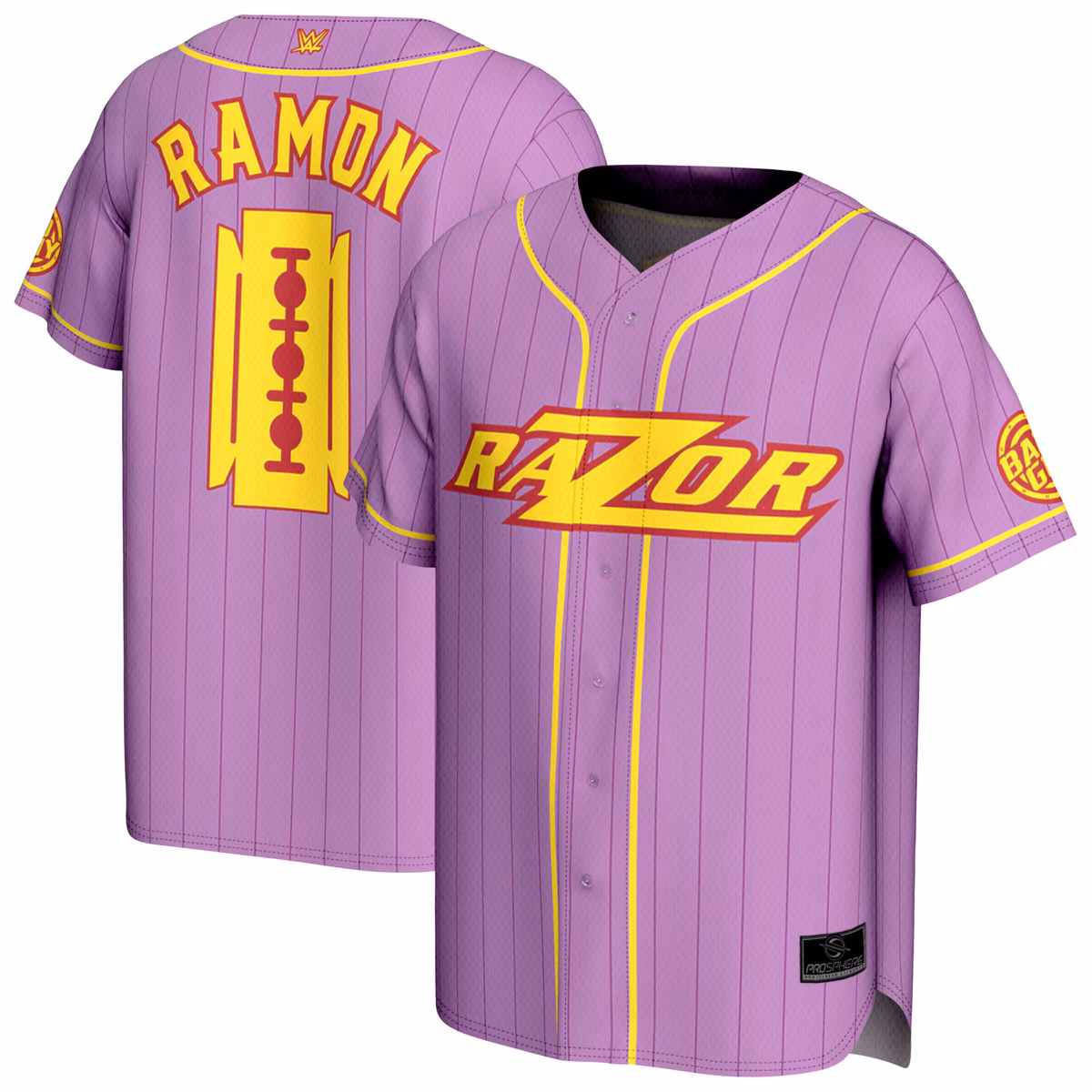 Men's ProSphere Purple Razor Ramon Baseball Jersey