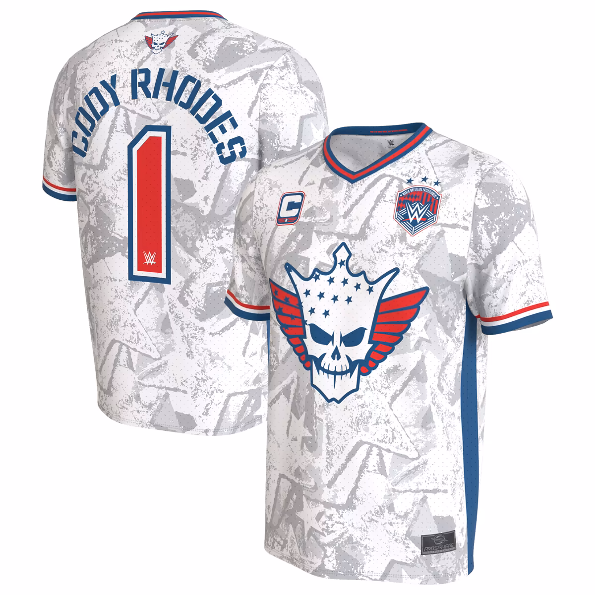 Youth ProSphere White Cody Rhodes Soccer Jersey 3 Youth ProSphere White Cody Rhodes Soccer Jersey