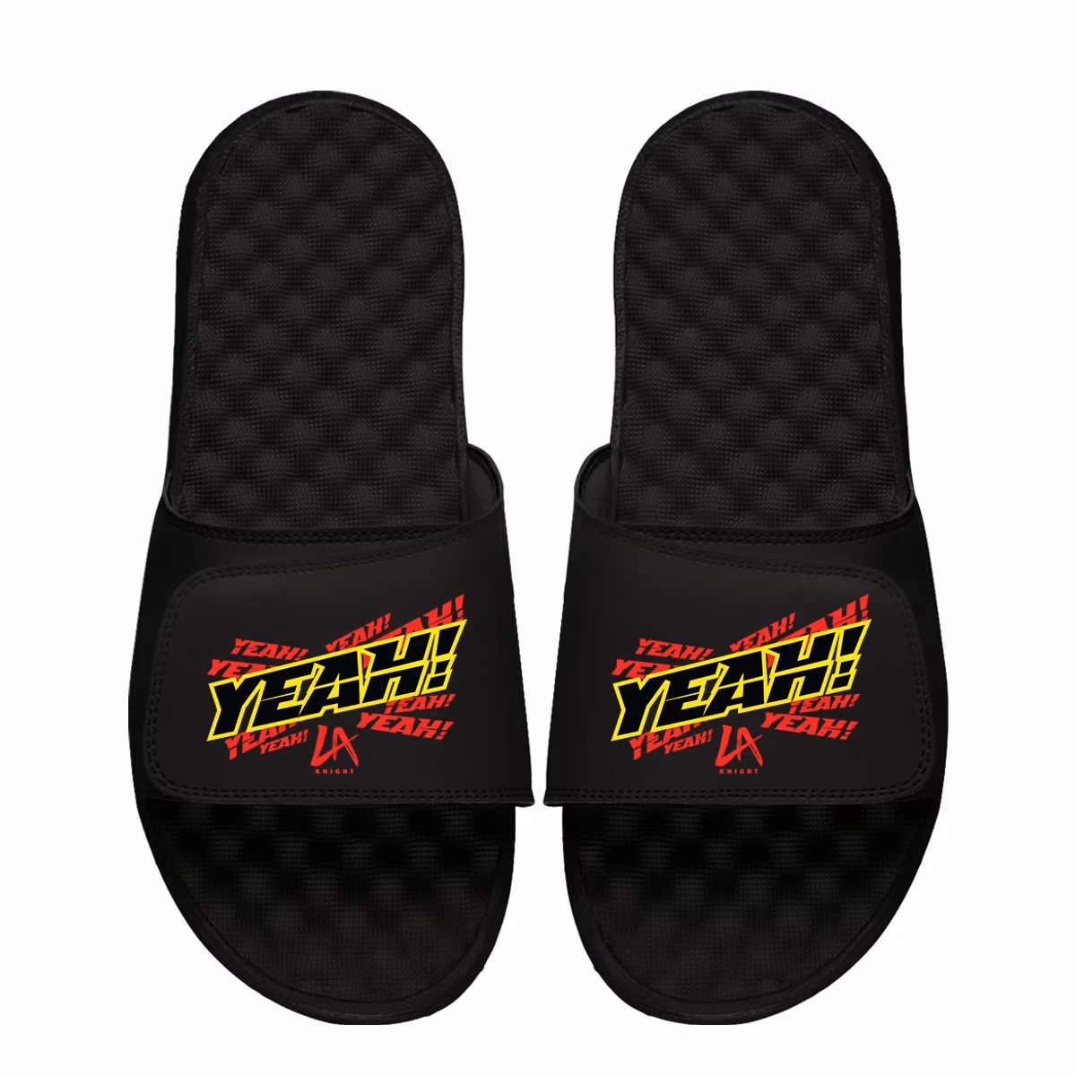 Unisex ISlide Black LA Knight YEAH! Slide Sandals