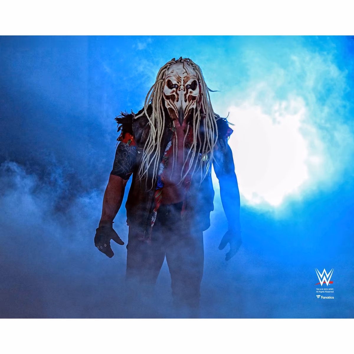 Dexter Lumis WWE Unsigned Entrance with Mask Photograph