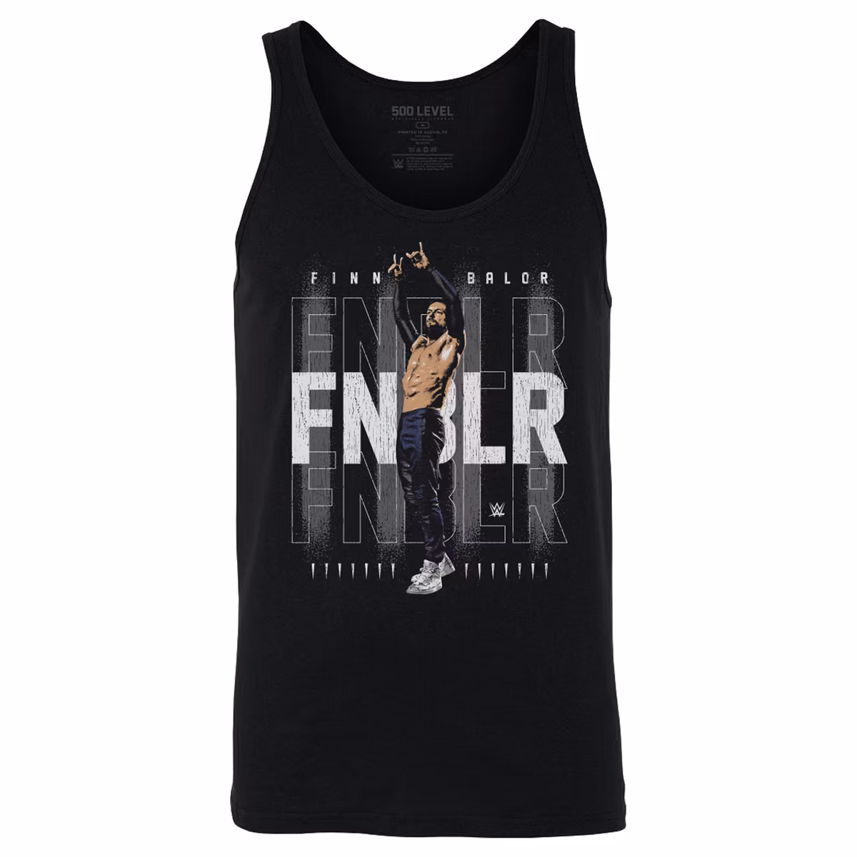 Men's 500 Level Black Finn Bálor Tank Top