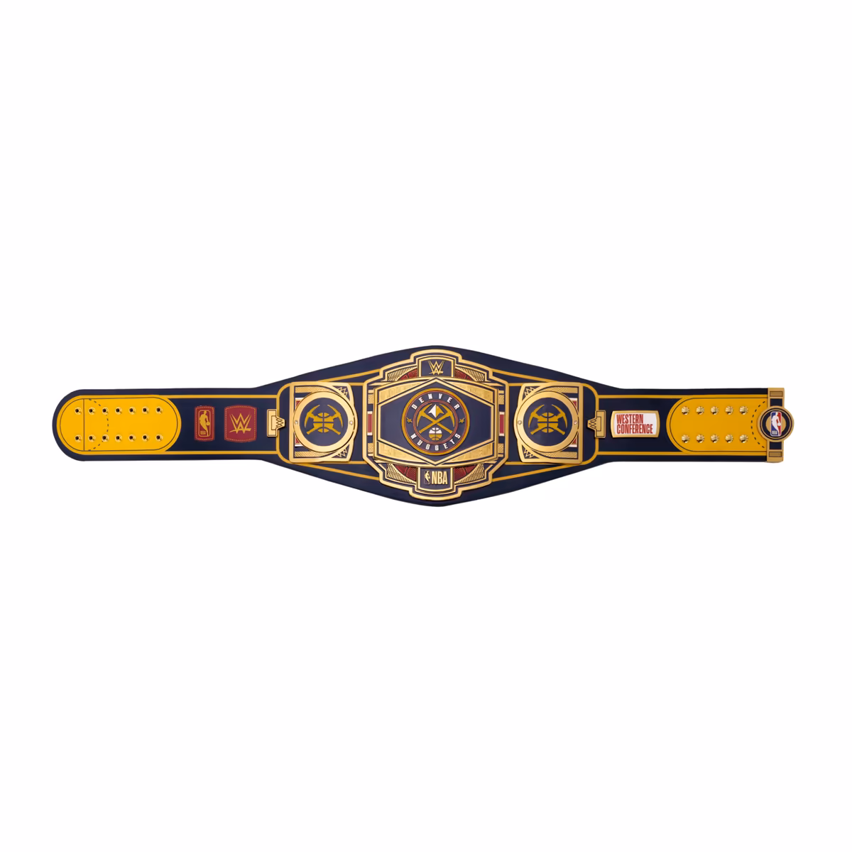 Denver Nuggets WWE Legacy Title Belt 6 Denver Nuggets WWE Legacy Title Belt