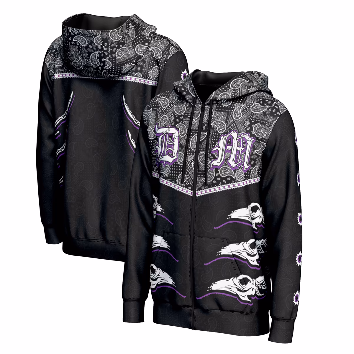 Youth ProSphere Black Dominik Mysterio Entrance Full-Zip Jacket 2 Youth ProSphere Black Dominik Mysterio Entrance Full-Zip Jacket