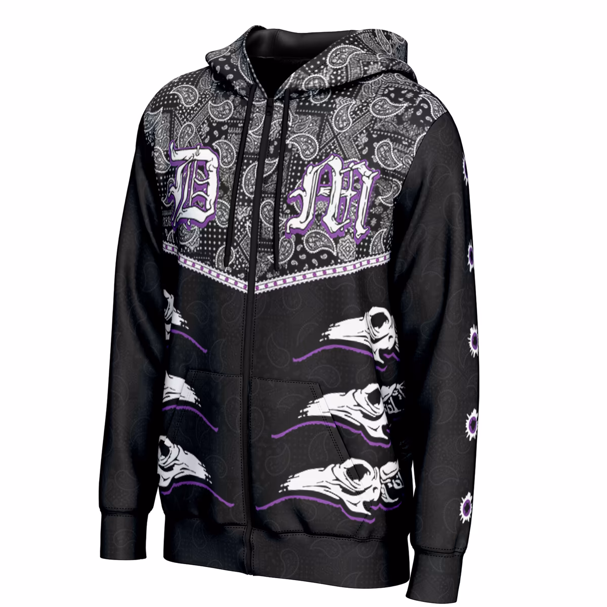 Youth ProSphere Black Dominik Mysterio Entrance Full-Zip Jacket 3 Youth ProSphere Black Dominik Mysterio Entrance Full-Zip Jacket