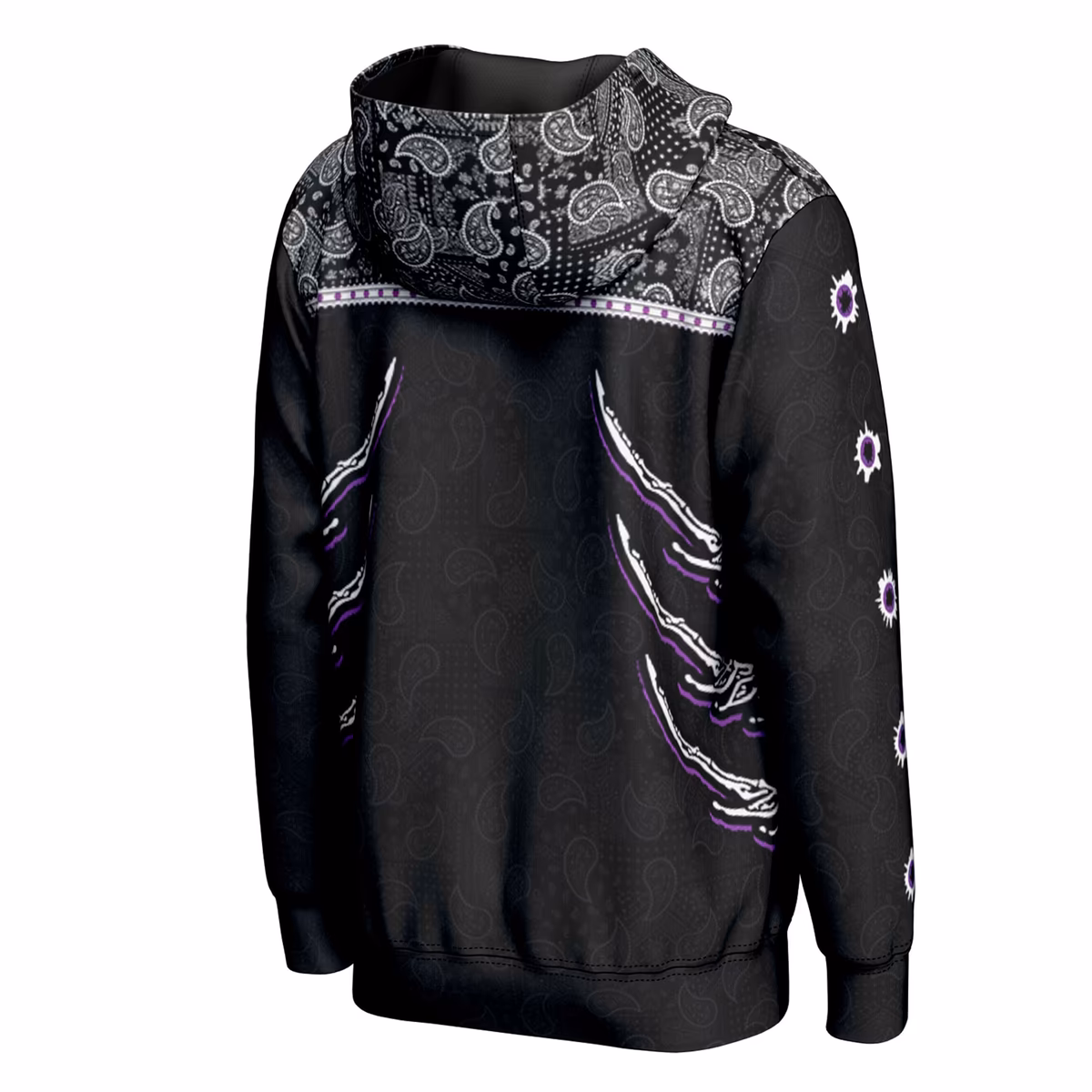 Youth ProSphere Black Dominik Mysterio Entrance Full-Zip Jacket 4 Youth ProSphere Black Dominik Mysterio Entrance Full-Zip Jacket
