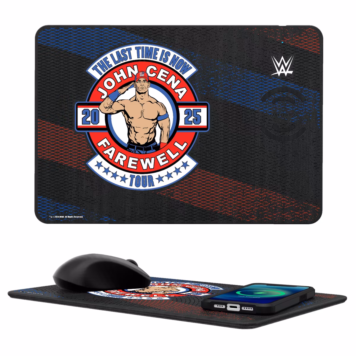 Keyscaper John Cena Farewell Tour 2025 Wireless Charger and Mouse Pad 1 Keyscaper John Cena Farewell Tour 2025 Wireless Charger and Mouse Pad