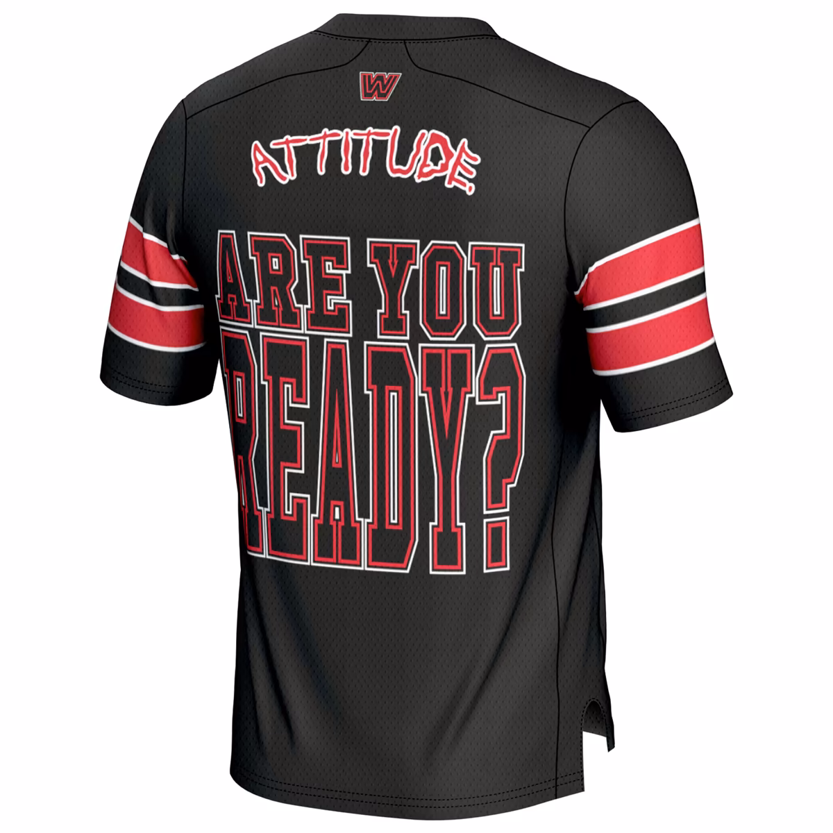 Men's ProSphere Black RAW IS WAR Football Jersey 4 Men's ProSphere Black RAW IS WAR Football Jersey