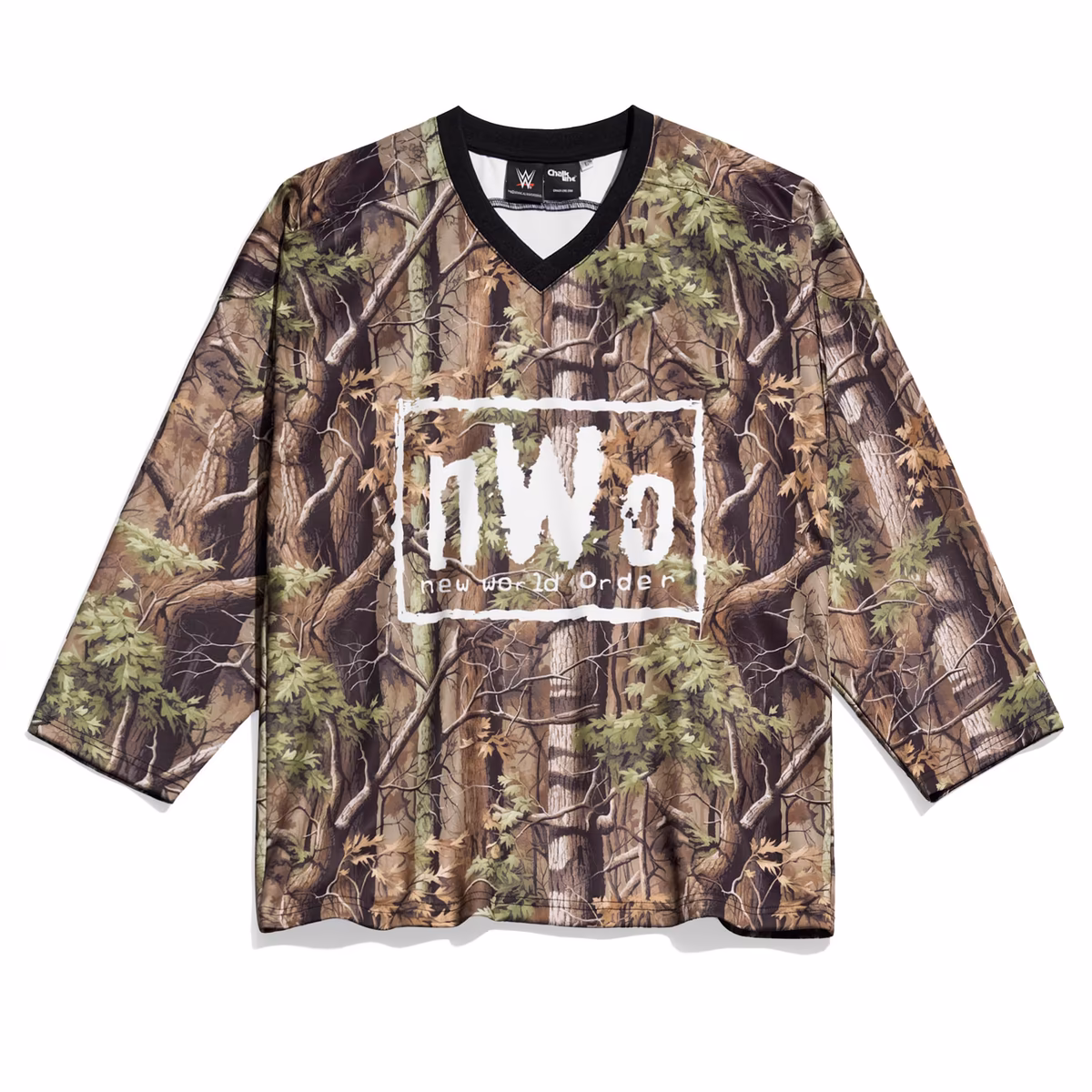 Men's Chalk Line Camo nWo 4 Life Hockey Jersey 3 Men's Chalk Line Camo nWo 4 Life Hockey Jersey
