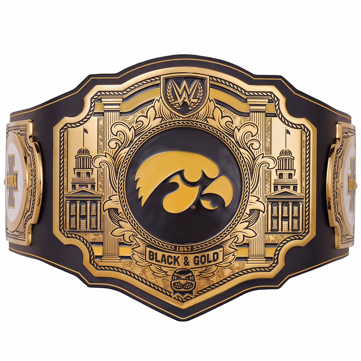 Iowa Hawkeyes WWE Legacy Title Belt