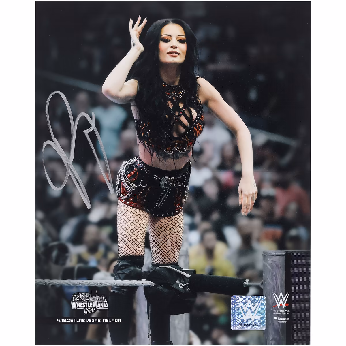 Paige WWE Autographed 8" x 10" WrestleMania 42 Return Photograph 7 Paige WWE Autographed 8" x 10" WrestleMania 42 Return Photograph