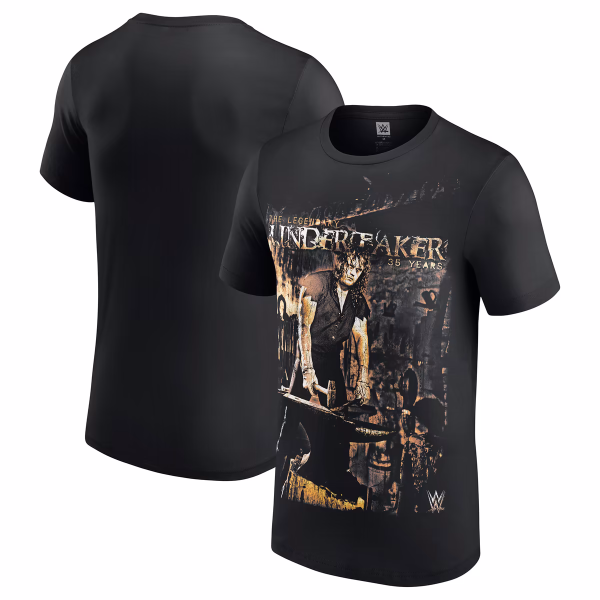 Men's Black The Undertaker 35 Years Blacksmith T-Shirt 2 Men's Black The Undertaker 35 Years Blacksmith T-Shirt