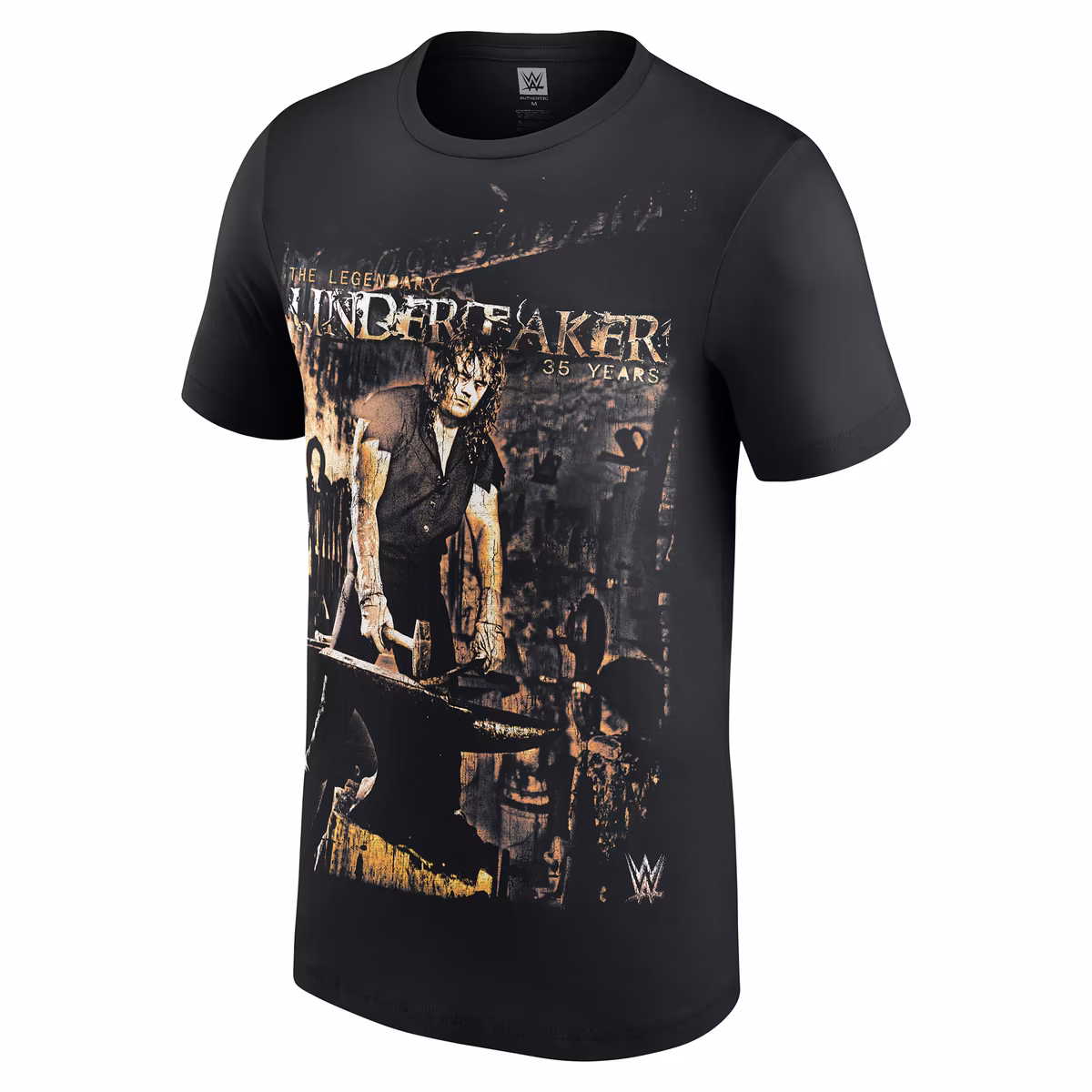 Men's Black The Undertaker 35 Years Blacksmith T-Shirt 3 Men's Black The Undertaker 35 Years Blacksmith T-Shirt
