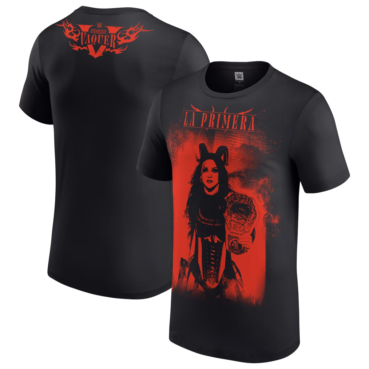 Men's Black Stephanie Vaquer La Primera T-Shirt