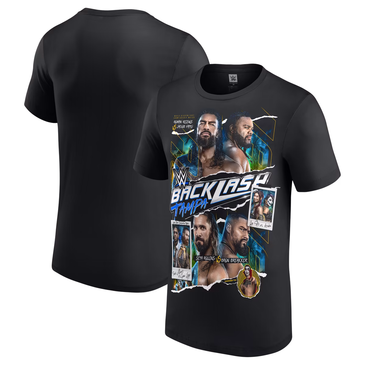 Men's Black Backlash 2026 Tampa T-Shirt 7 Men's Black Backlash 2026 Tampa T-Shirt