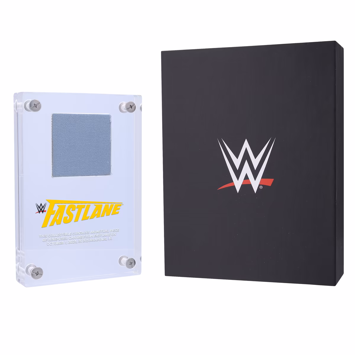2023 WWE Fastlane Acrylic Display Case 3 2023 WWE Fastlane Acrylic Display Case