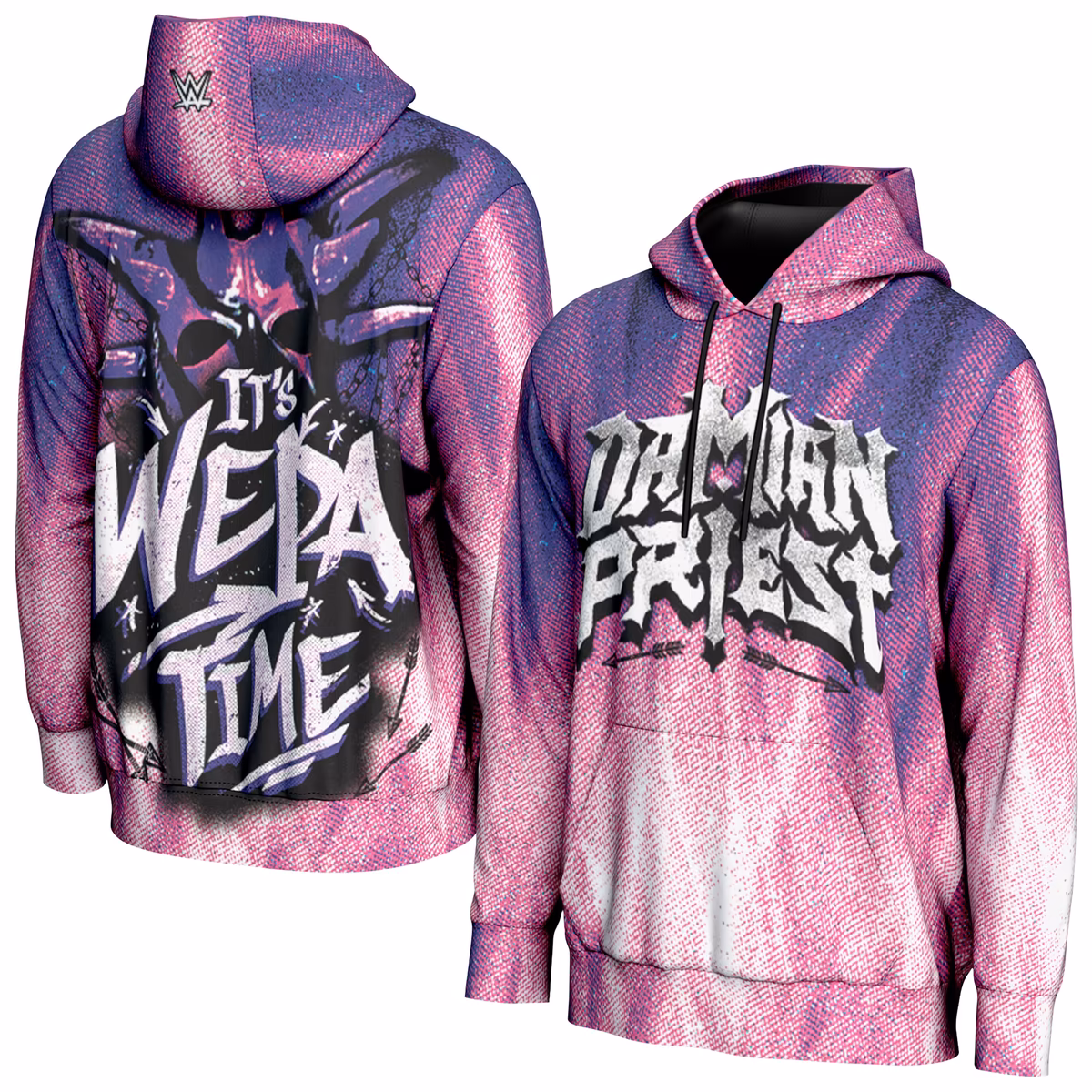 Youth ProSphere Purple Damian Priest Wepa Time Hoodie 6 Youth ProSphere Purple Damian Priest Wepa Time Hoodie