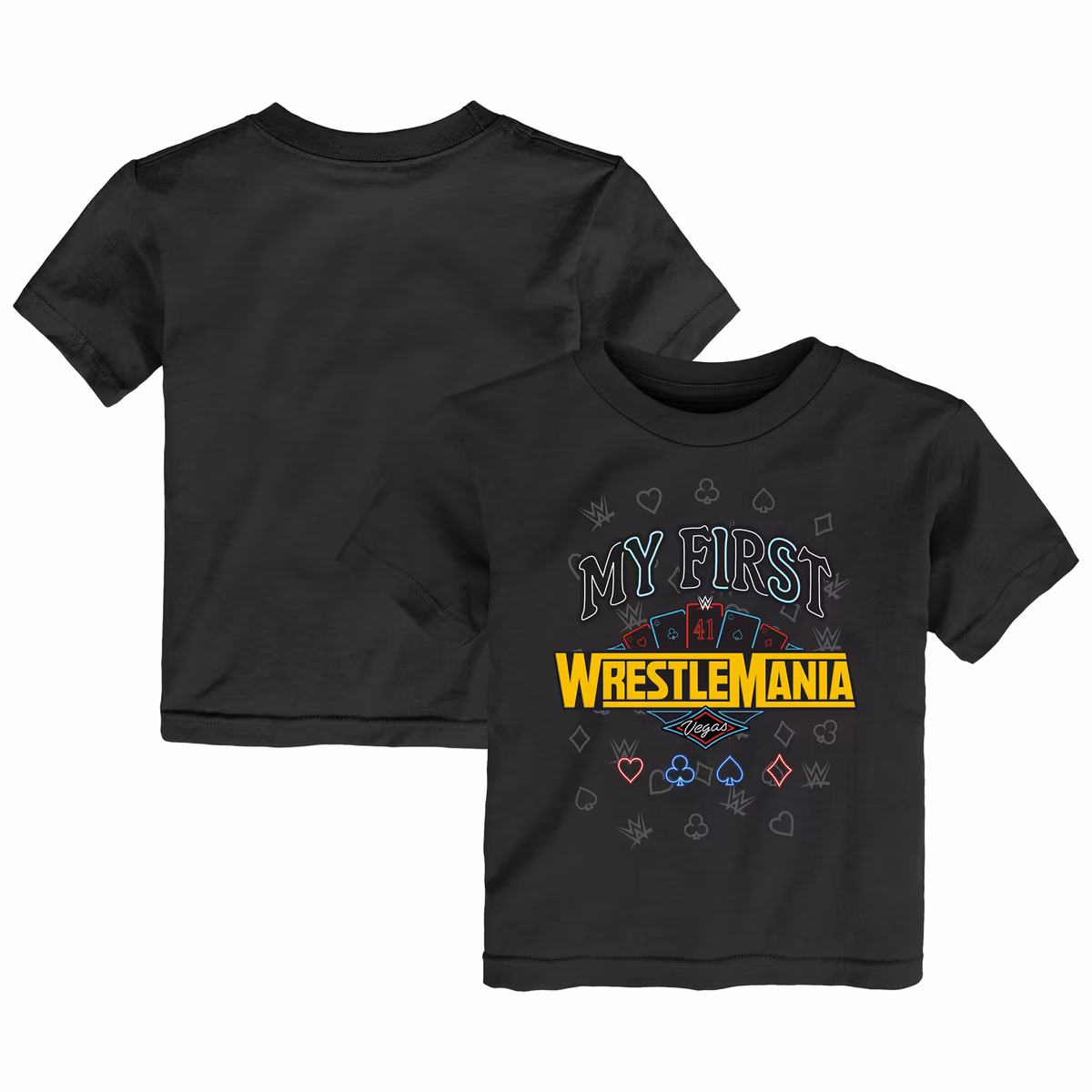 Infant Black WrestleMania 41 My First WrestleMania T-Shirt