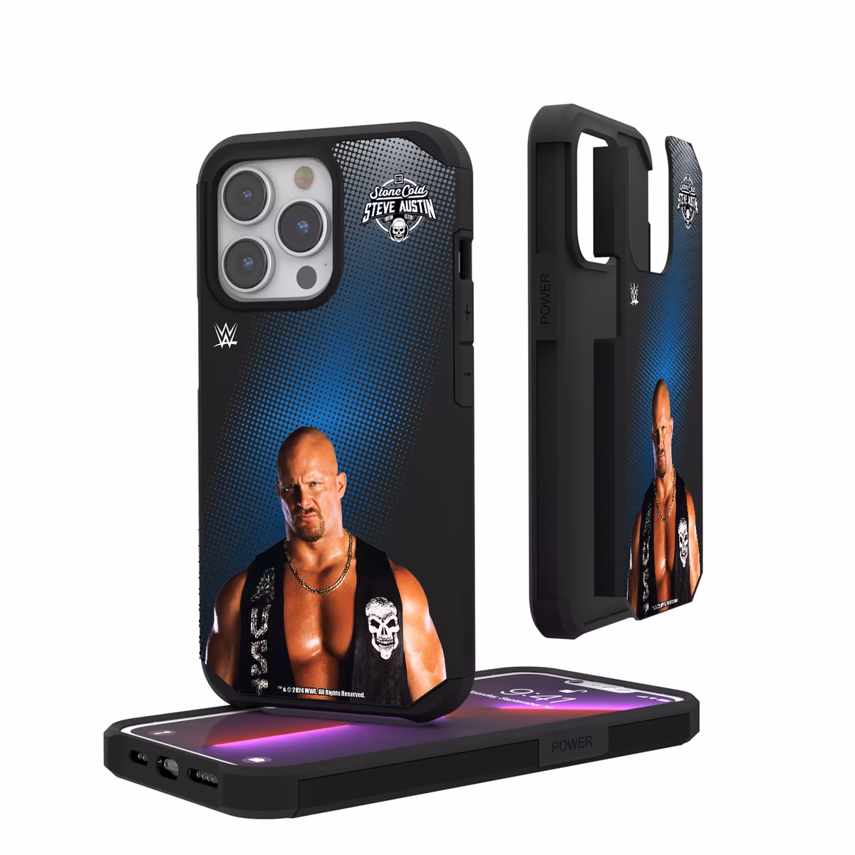 Keyscaper "Stone Cold" Steve Austin WWE Blues Superstar iPhone Rugged Case