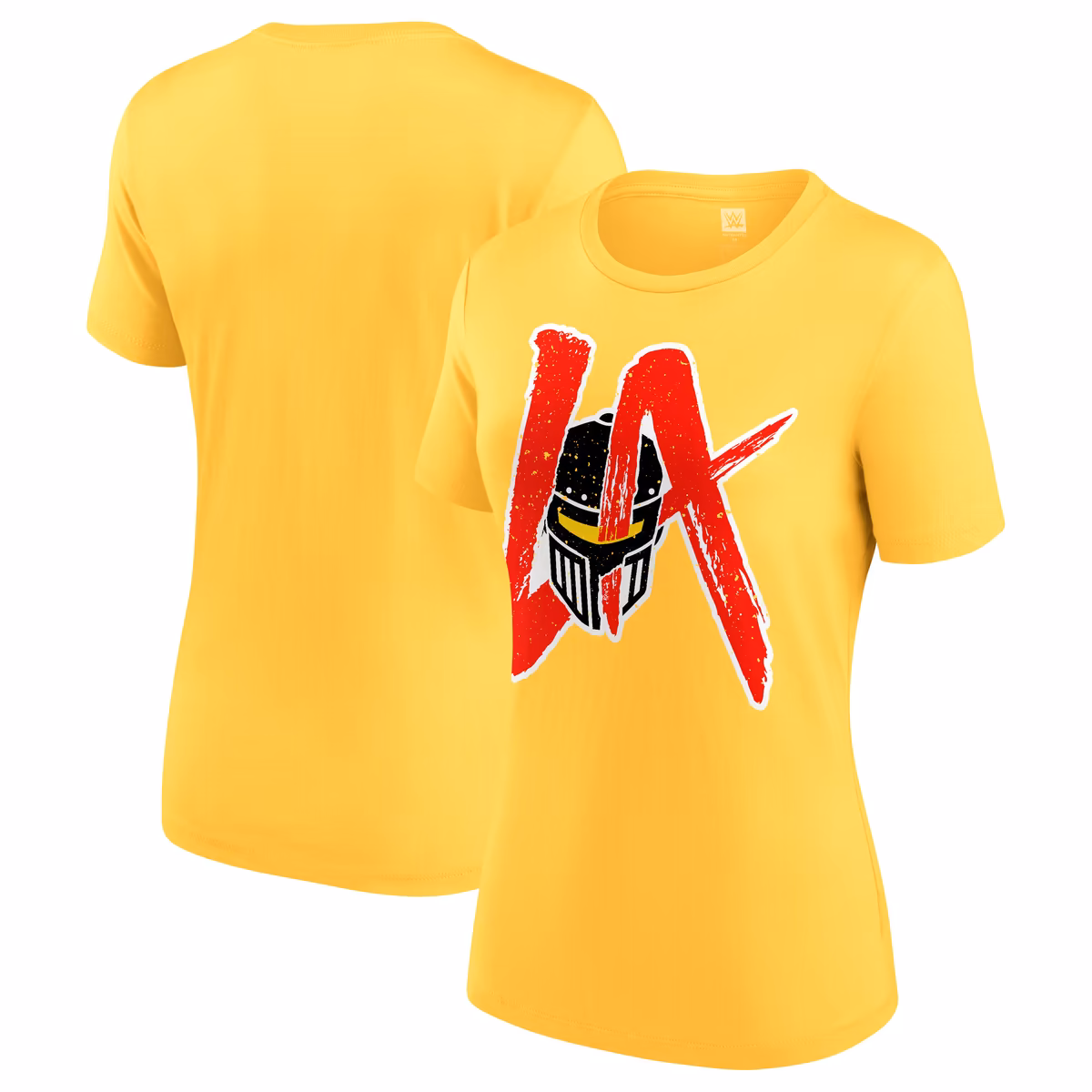 Women's Yellow LA Knight Big Logo T-Shirt 2 Women's Yellow LA Knight Big Logo T-Shirt