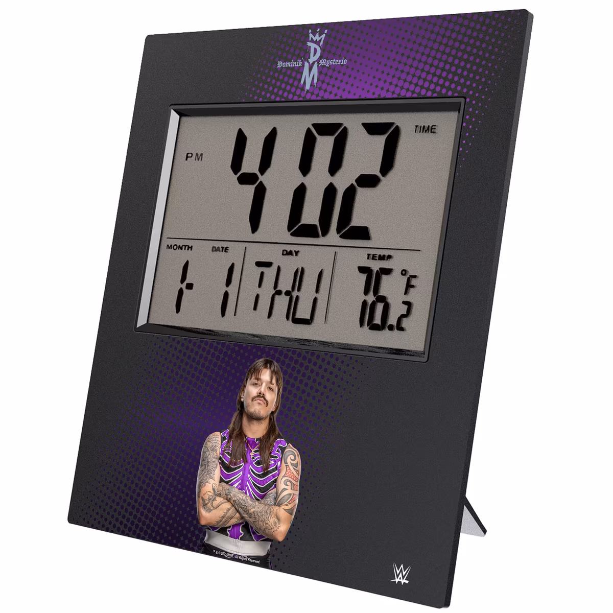 Keyscaper Dominik Mysterio Superstar Digital Desk & Wall Clock