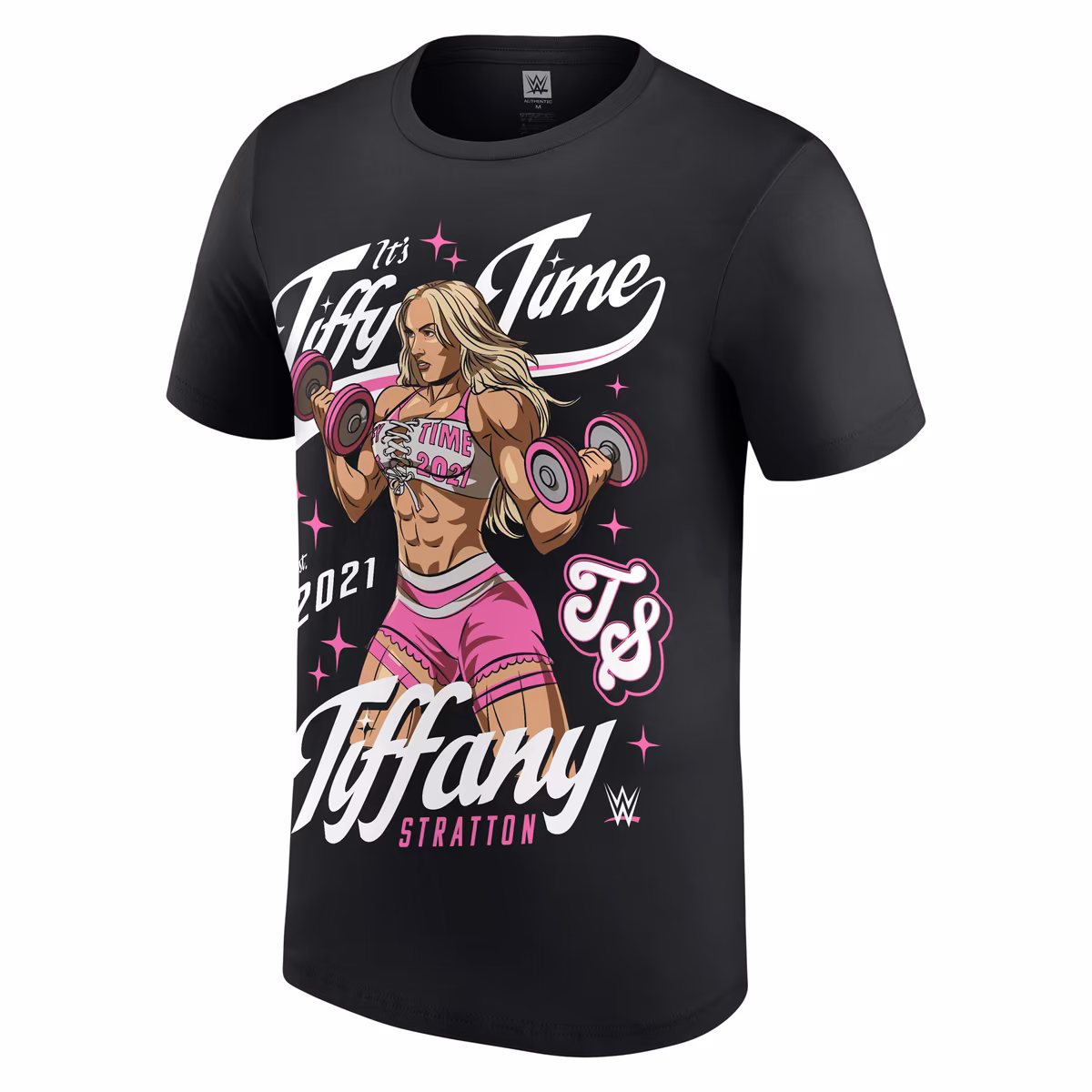 Youth Black Tiffany Stratton Tiffy Time Est. 2021 T-Shirt 3 Youth Black Tiffany Stratton Tiffy Time Est. 2021 T-Shirt