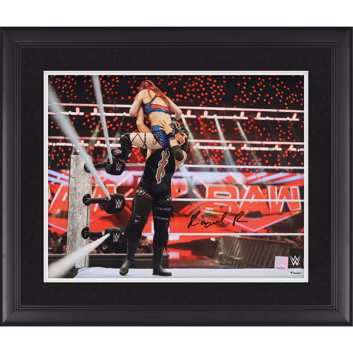Raquel Rodriguez WWE Autographed Framed 16" x 20" Tejana Bomb Photograph 1 Raquel Rodriguez WWE Autographed Framed 16" x 20" Tejana Bomb Photograph